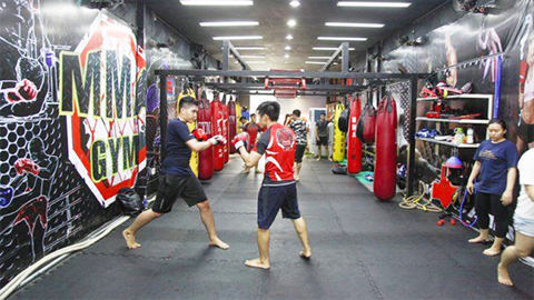 Một trung tâm tập luyện MMA tại TP Hồ Chí Minh.