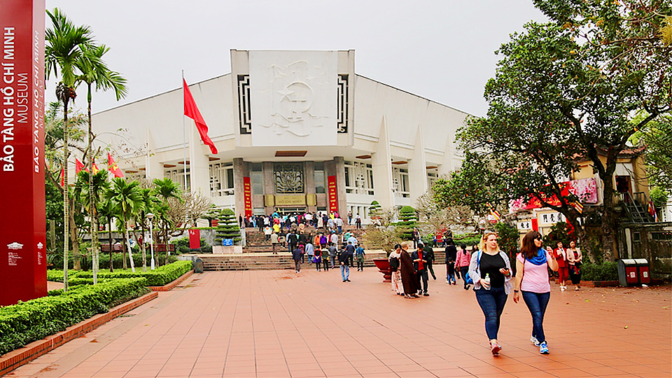 Toàn cảnh Bảo tàng Hồ Chí Minh. Ảnh: Tư liệu