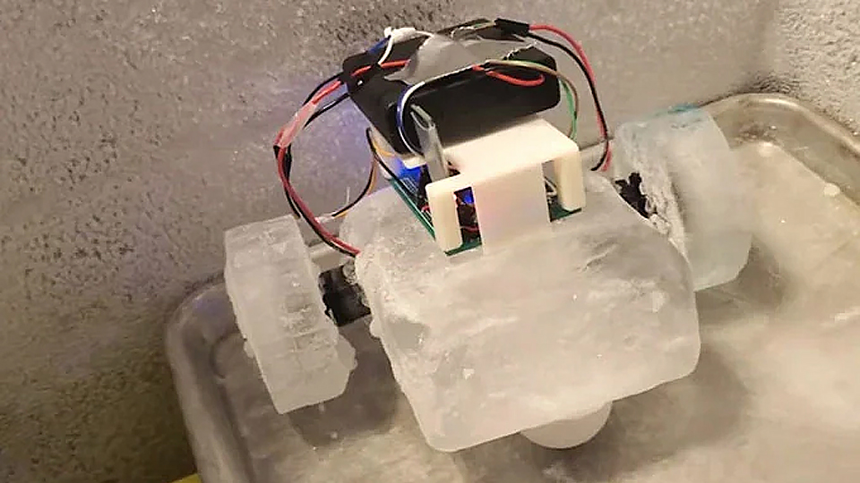 Robot băng IceBot có thể thám hiểm những vùng đất lạnh giá. (Ảnh: GRASP Lab).