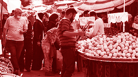 Một khu chợ ở Li-băng. Ảnh: ROI-TƠ