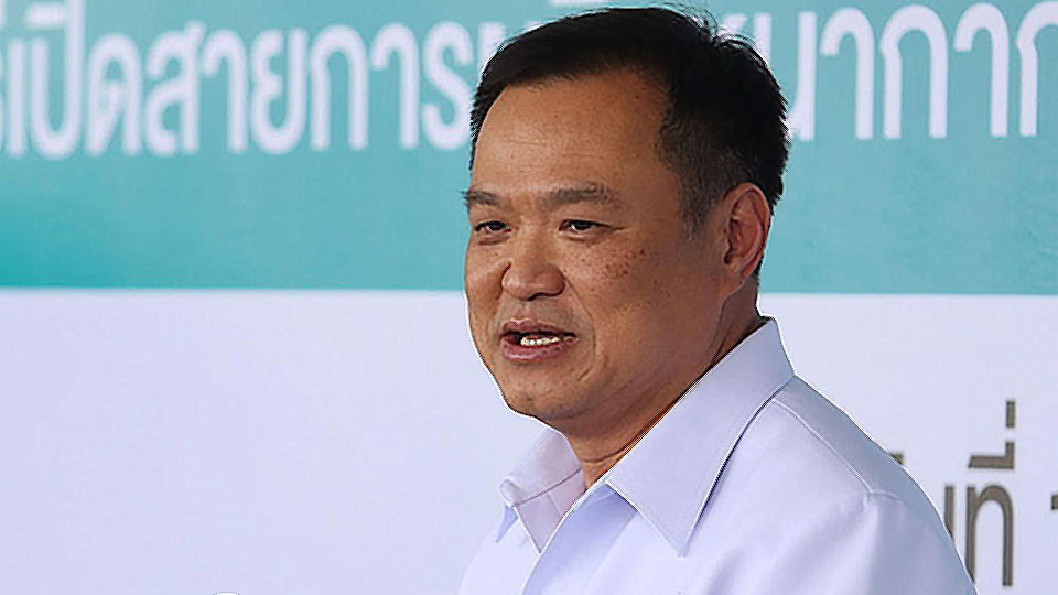 Phó Thủ tướng, Bộ trưởng Y tế Thái Lan, Anutin Charnvirakul - Ảnh Bangkok Post.