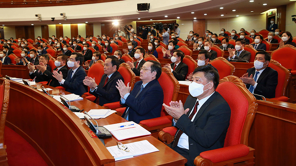 Các đại biểu dự phiên khai mạc Hội nghị. 