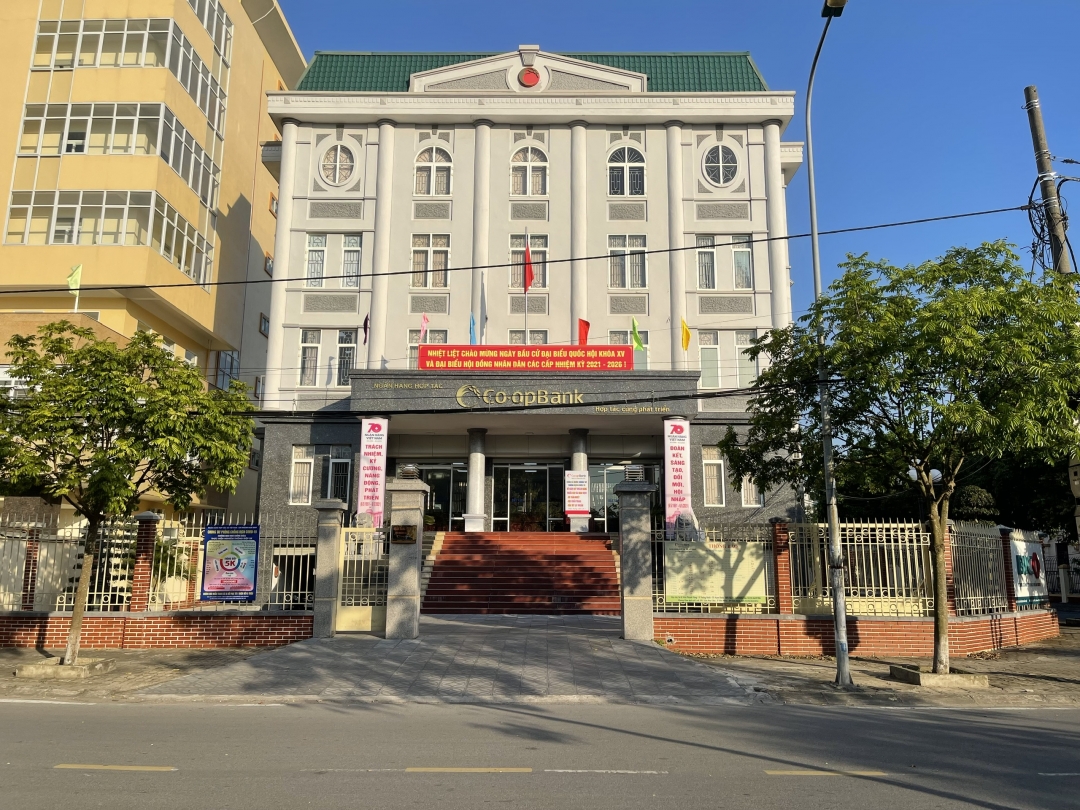 Trụ sở Ngân hàng Hợp tác xã Việt Nam chi nhánh Nam Định