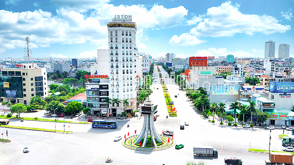 Khu đô thị mới Hòa Vượng (thành phố Nam Định). Ảnh: Viết Dư