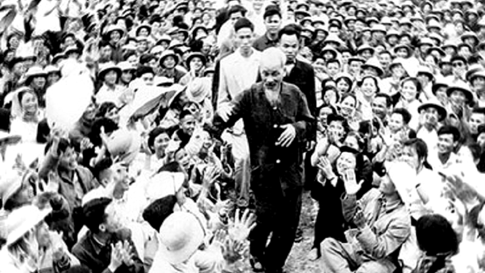 Chủ tịch Hồ Chí Minh luôn xem đại đoàn kết dân tộc là kim chỉ nam cho mọi hành động. Ảnh: Tư liệu