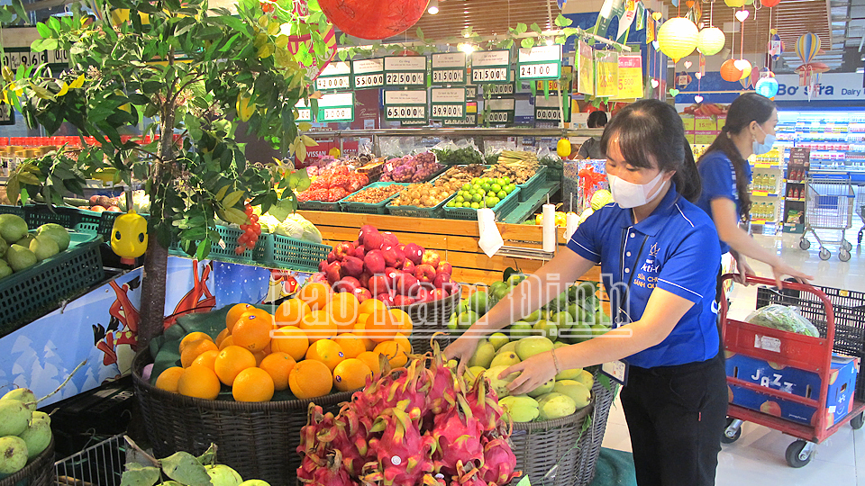 Siêu thị Co.opmart Nam Định luôn đảm bảo các yêu cầu an toàn phòng dịch cho khách hàng. 