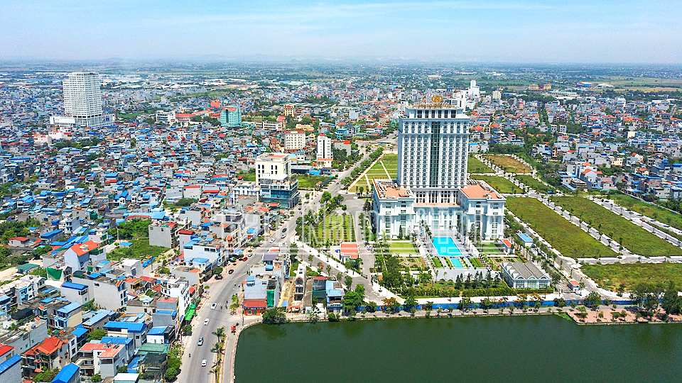 Thành phố Nam Định hôm nay.  Ảnh: Viết Dư