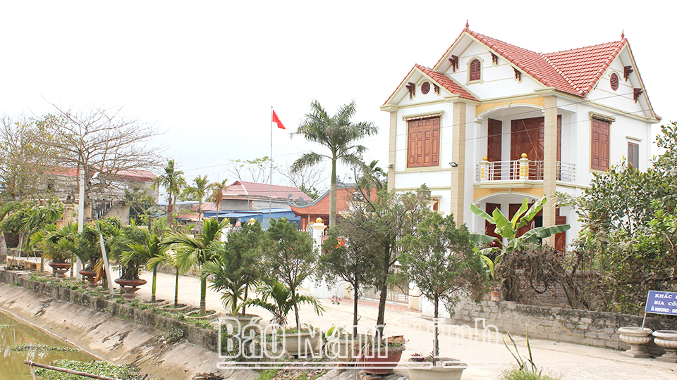 Nông thôn mới xã Tân Khánh (Vụ Bản).