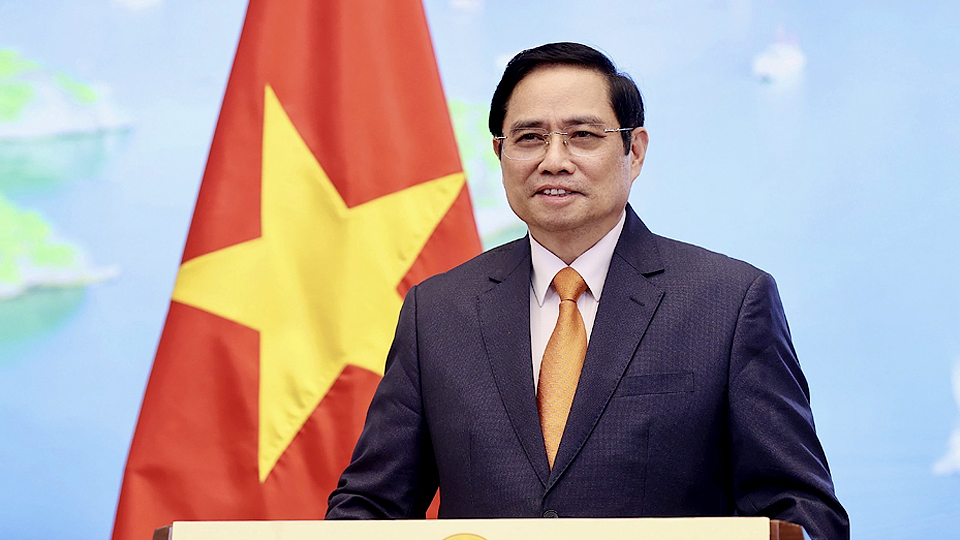 Thủ tướng Chính phủ Phạm Minh Chính. Ảnh: DƯƠNG GIANG/TTXVN