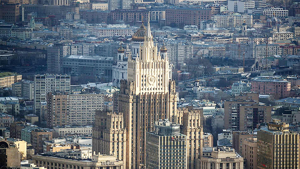 Tòa nhà Bộ Ngoại giao Nga. (Ảnh: TAS)