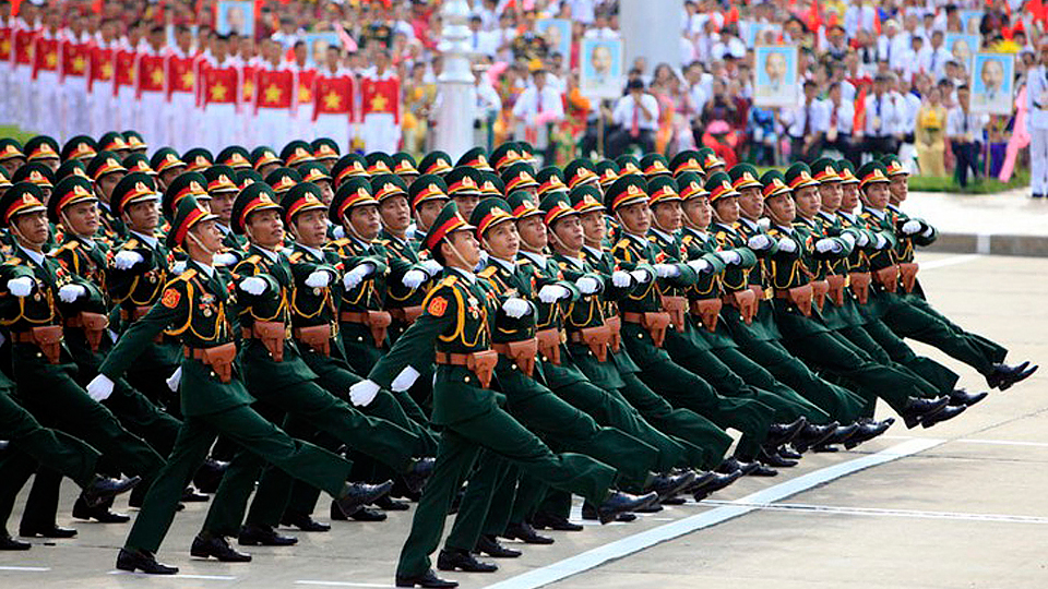 Xây dựng Quân đội nhân dân Việt Nam tinh, gọn, mạnh tiến lên hiện đại.  Ảnh: nhandan.vn