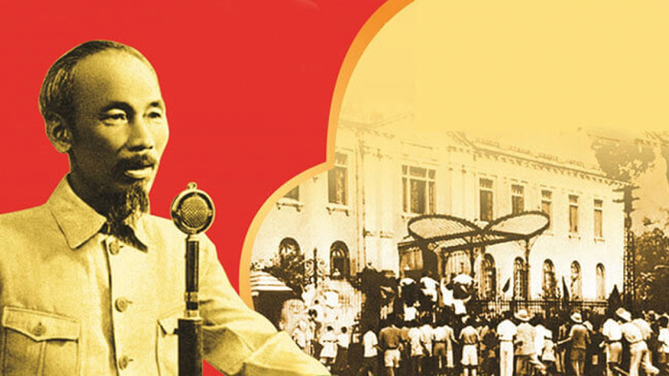 Gần 8 thập kỷ trôi qua, hình ảnh Chủ tịch Hồ Chí Minh đọc Tuyên ngôn độc lập vẫn như vang vọng tại Quảng trường Ba Đình - Hà Nội.  Ảnh: Tư liệu