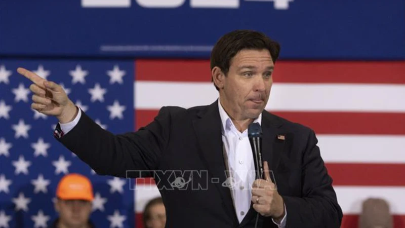 Thống đốc bang Florida Ron DeSantis.
