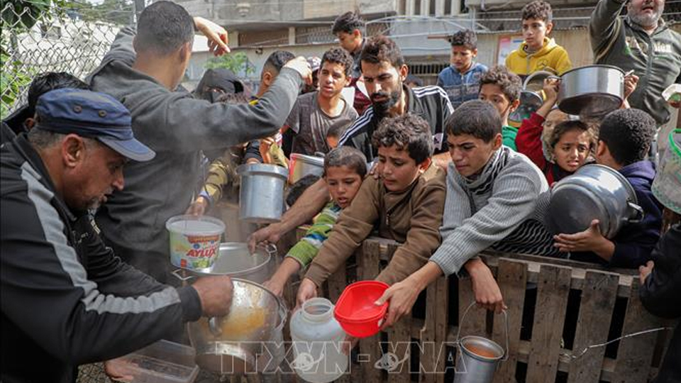 WFP cảnh báo nạn đói đang rình rập tại Gaza