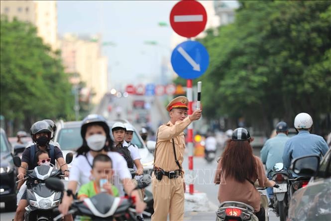 Bộ Công an mở cao điểm bảo đảm
trật tự, an toàn giao thông Tết Giáp Thìn