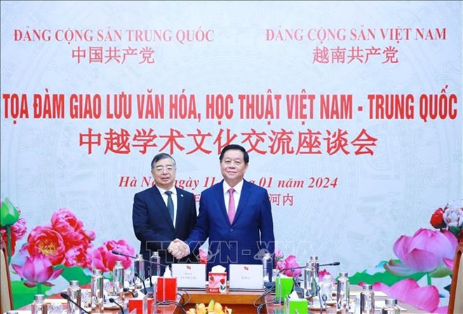 Thúc đẩy hợp tác Việt - Trung trong lĩnh vực văn hóa, học thuật