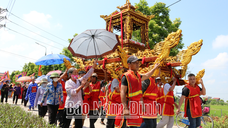 Di tích Đền Xám, xã Hồng Quang (Nam Trực) được công nhận Di tích quốc gia đặc biệt