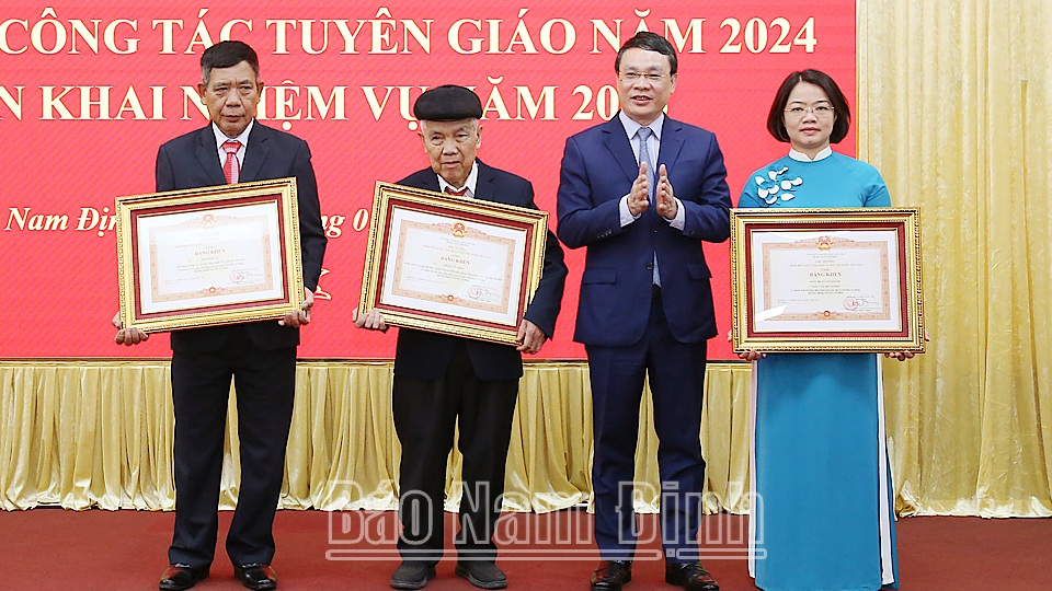 Ban Tuyên giáo Tỉnh ủy triển khai nhiệm vụ năm 2025