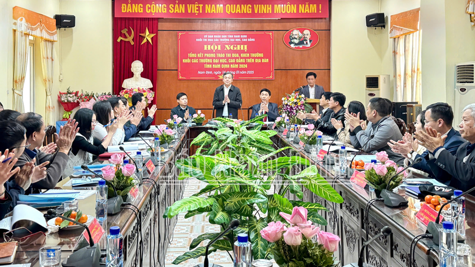 Khối các trường đại học, cao đẳng triển khai phong trào thi đua năm 2025