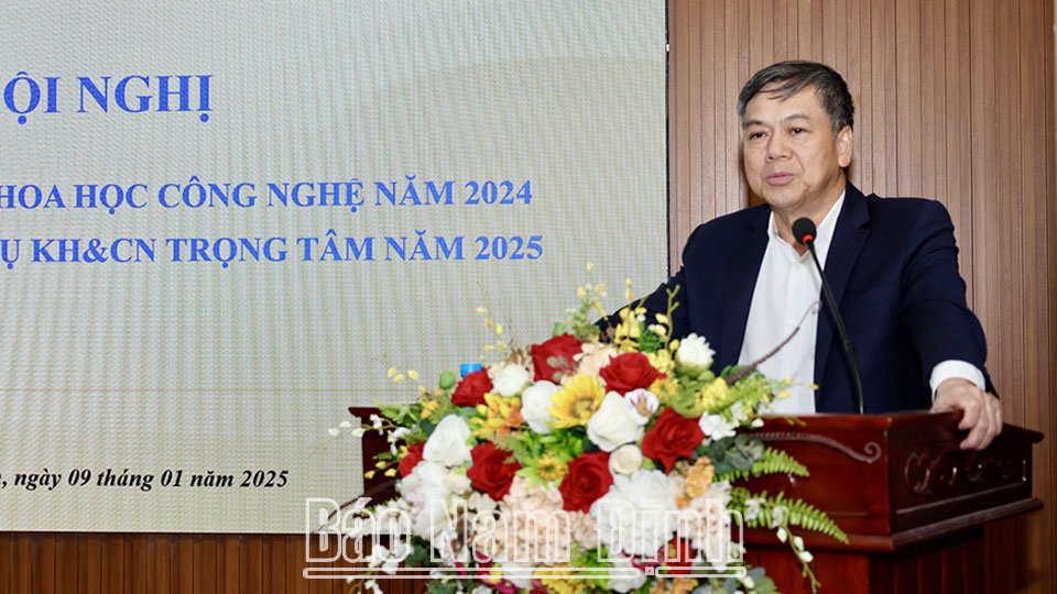 Sở Khoa học và Công nghệ triển khai nhiệm vụ trọng tâm năm 2025