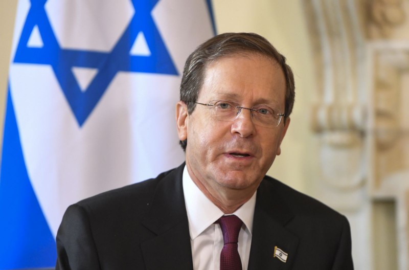 Tổng thống Israel Isaac Herzog. (Nguồn: EPA)