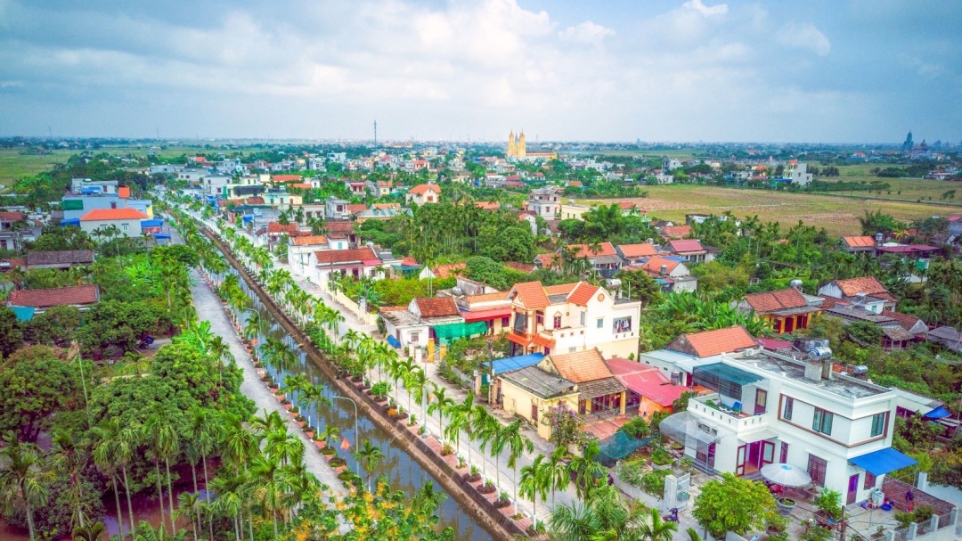 Huyện nông thôn mới Hải Hậu, tỉnh Nam Định_Nguồn: vietnamhoinhap.vn
