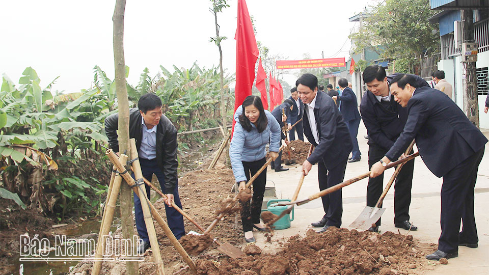 Hội Nông dân tỉnh phát động "Tết trồng cây đời đời nhớ ơn Bác Hồ"  Xuân Quý Mão 2023