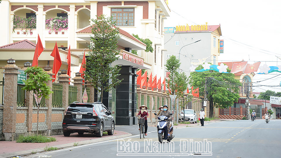 Thị trấn Lâm hướng đến mục tiêu xây dựng đô thị văn minh, hiện đại và thân thiện