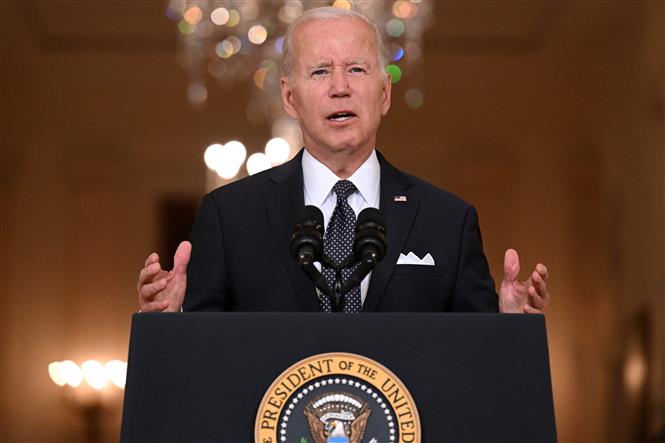 Tổng thống Mỹ Joe Biden. Ảnh: AFP/TTXVN
