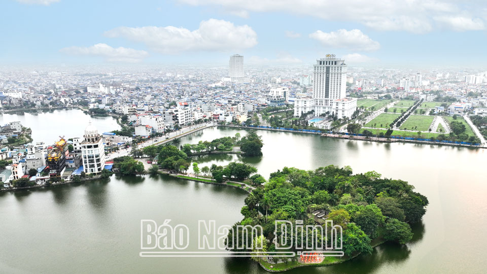 Một góc thành phố Nam Định hôm nay
