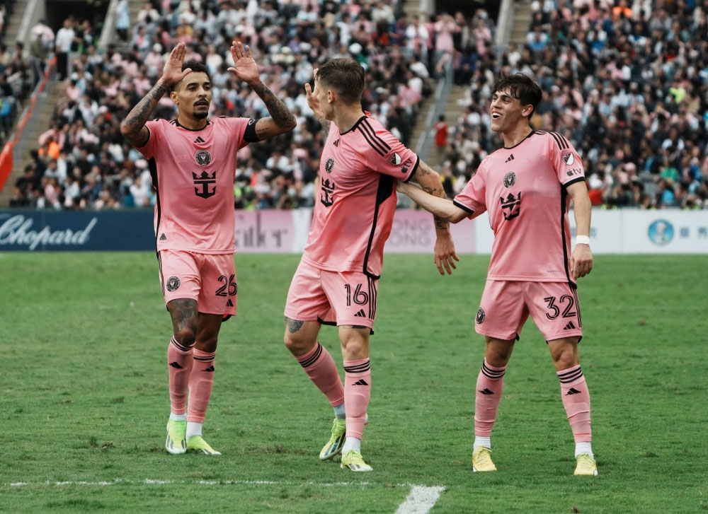 Inter Miami thắng đội các ngôi sao Hong Kong (Trung Quốc) 4-1. 