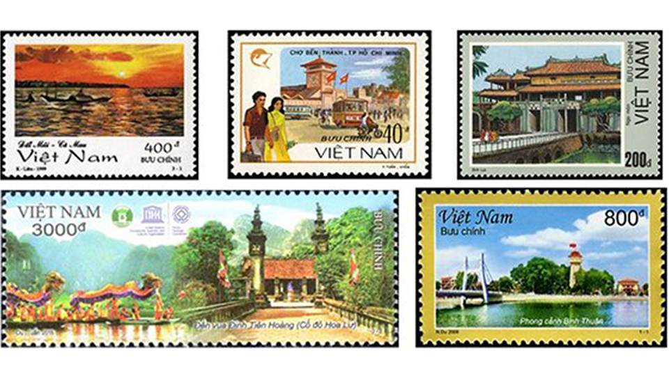 Thi sưu tập và tìm hiểu tem bưu chính về Tổ quốc Việt Nam