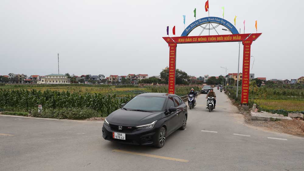 Bắc Giang: Quảng Minh - xã đầu tiên của tỉnh đạt chuẩn nông thôn mới kiểu mẫu