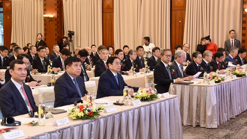 Thủ tướng Phạm Minh Chính và các đại biểu tham dự Hội nghị.

