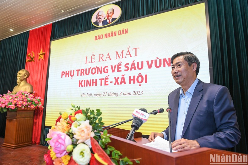 Bí thư Tỉnh ủy Sơn La Nguyễn Hữu Đông phát biểu.