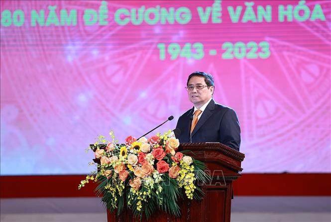 Thủ tướng Phạm Minh Chính: Nền văn hóa luôn là sức mạnh trường tồn của dân tộc