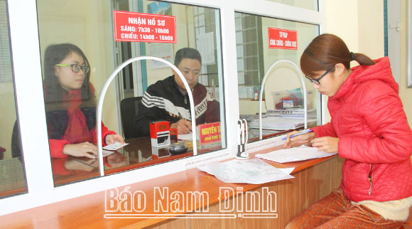  Nam Định xếp thứ 2 toàn quốc về thực hiện Bộ chỉ số đánh giá chất lượng phục vụ người dân, doanh nghiệp
