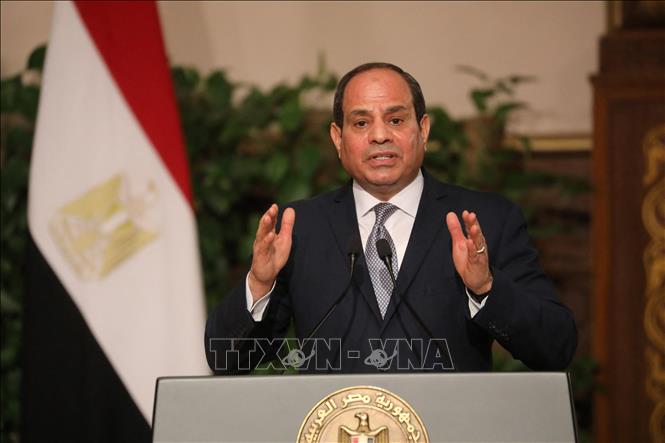 Tổng thống Ai Cập Abdel-Fattah El-Sisi. Ảnh: AFP/TTXVN
