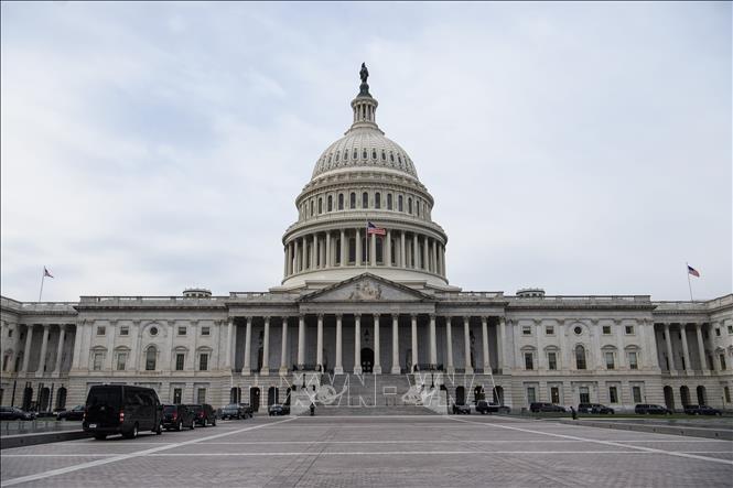 Tòa nhà Quốc hội Mỹ tại Washington, DC. Ảnh: AFP/TTXVN
