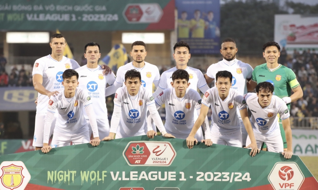 Nam Định tỏ rõ tham vọng vô địch ở mùa giải năm nay