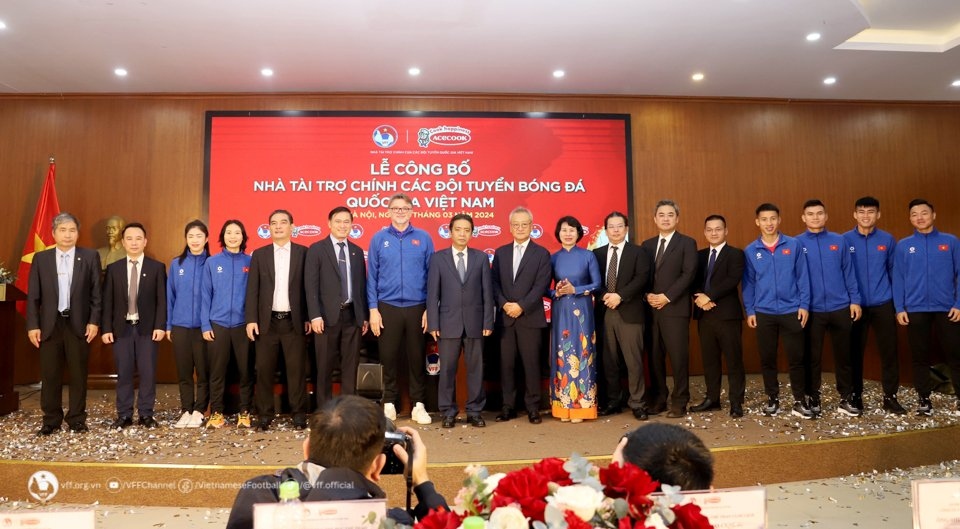 ĐT Việt Nam nhận tin vui từ nhà tài trợ khi sắp bước vào 2 trận đấu quan trọng tại vòng loại World Cup 2026