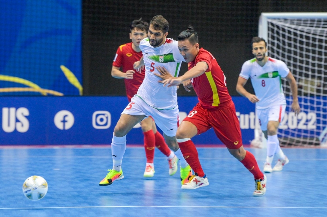 ĐT Futsal Việt Nam sẵn sàng tranh vé World Cup với ĐT Trung Quốc, Thái Lan. 