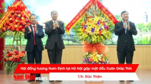 Hội đồng hương Nam Định tại Hà Nội gặp mặt đầu Xuân Giáp Thìn