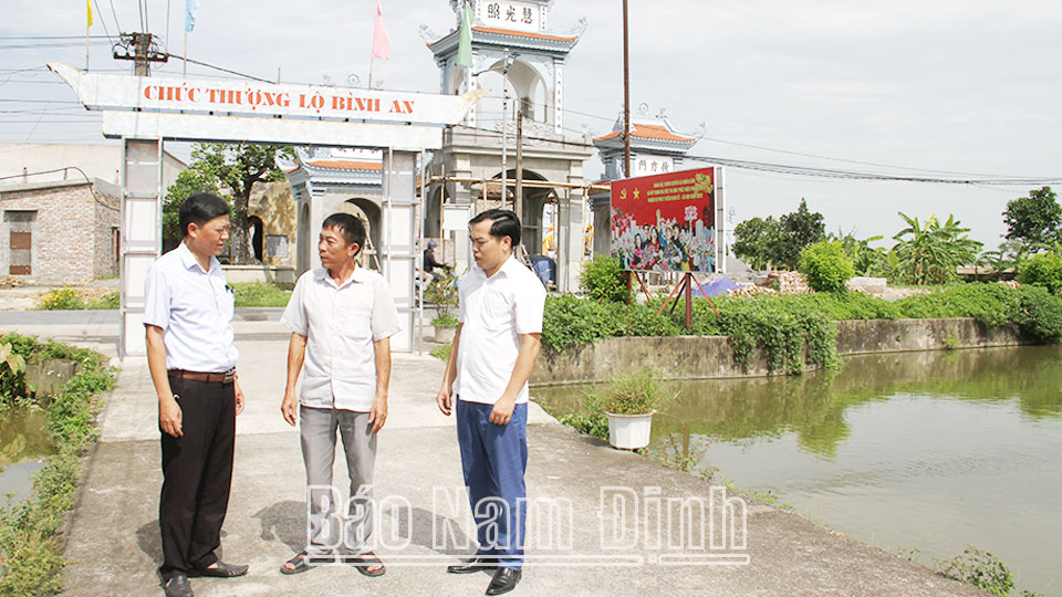 Huyện ủy Mỹ Lộc 
chăm lo công tác xây dựng Đảng