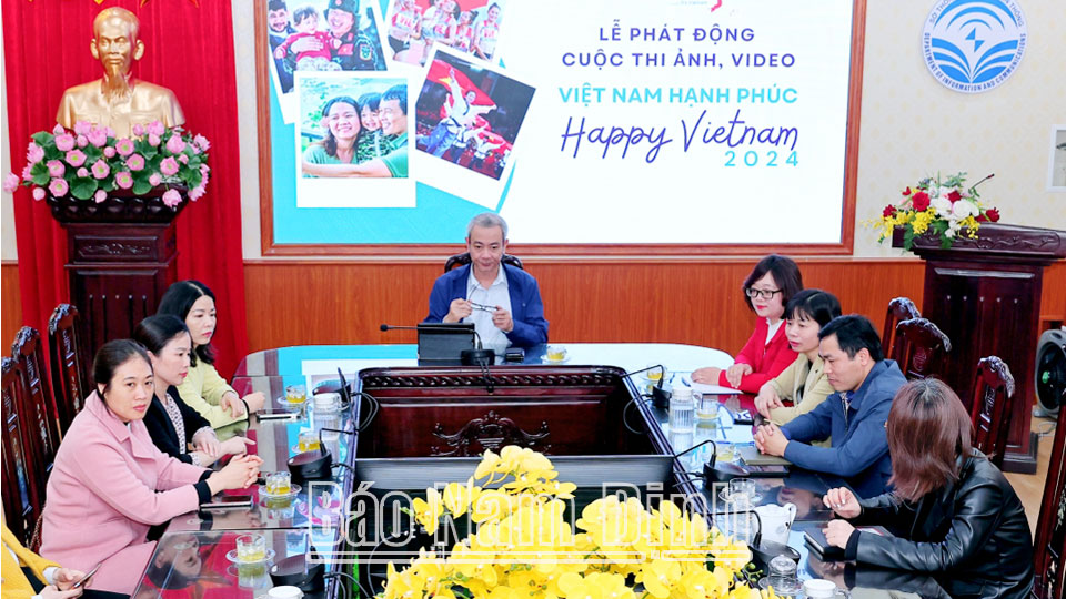 Phát động cuộc thi ảnh, video “Việt Nam hạnh phúc - Happy Vietnam 2024”