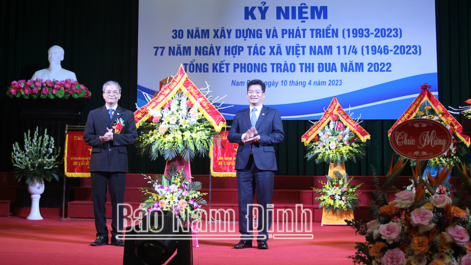 Liên minh HTX tỉnh kỷ niệm 30 năm ngày thành lập