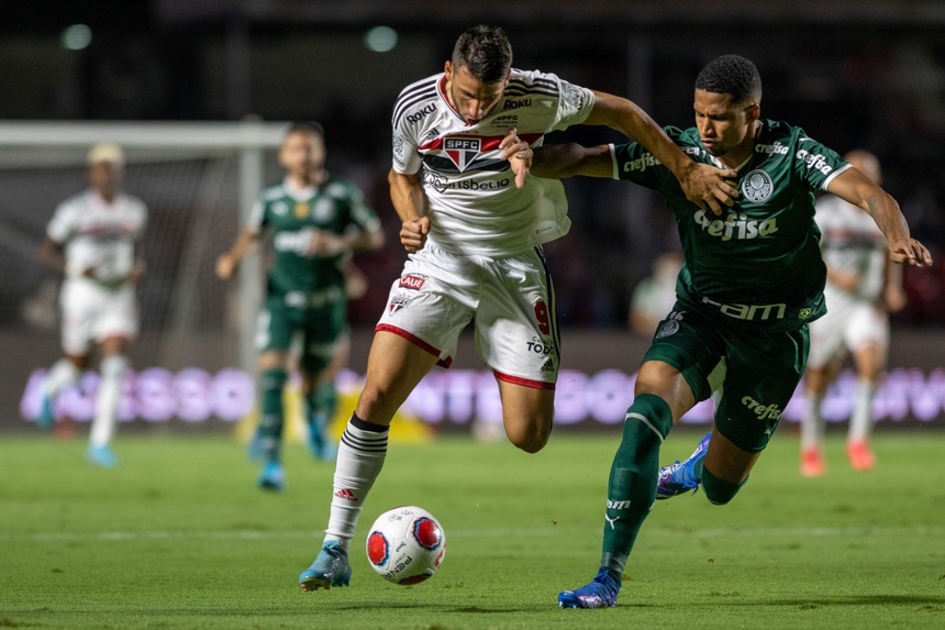 Palmeiras (áo xanh) và Sao Paulo là 2 CLB giàu thành tích nhất ở Brazil.