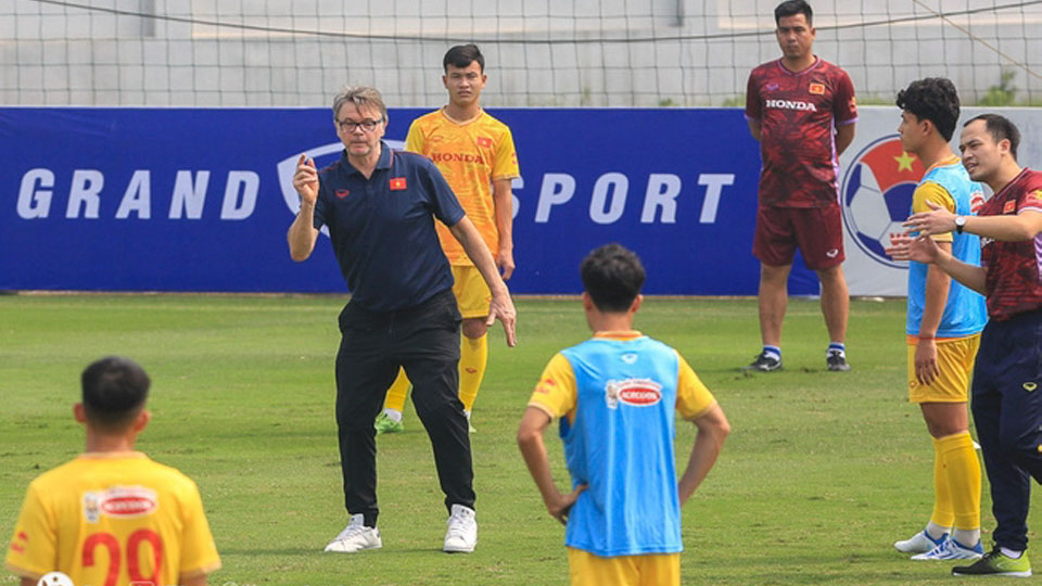 Giải quốc tế U23 Cup - Doha, Qatar 2023 là giải đấu đầu tiên của tân Huấn luyện viên trưởng Philippe Troussier cùng với U23 Việt Nam.
Ảnh: Báo Hà Nội mới