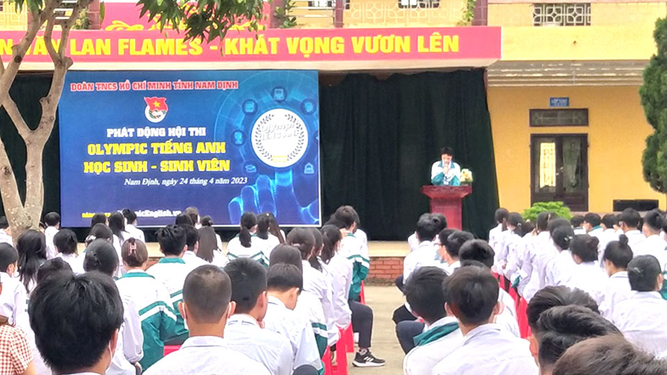 Hội thi “Olympic Tiếng Anh học sinh, sinh viên”