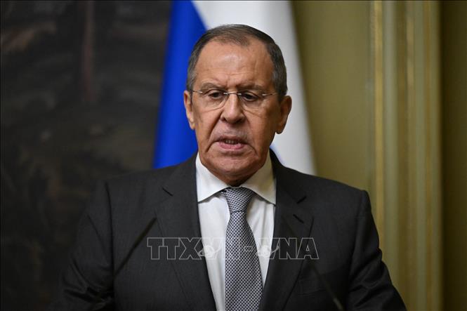 Ngoại trưởng Nga Sergei Lavrov. Ảnh: AFP/TTXVN
